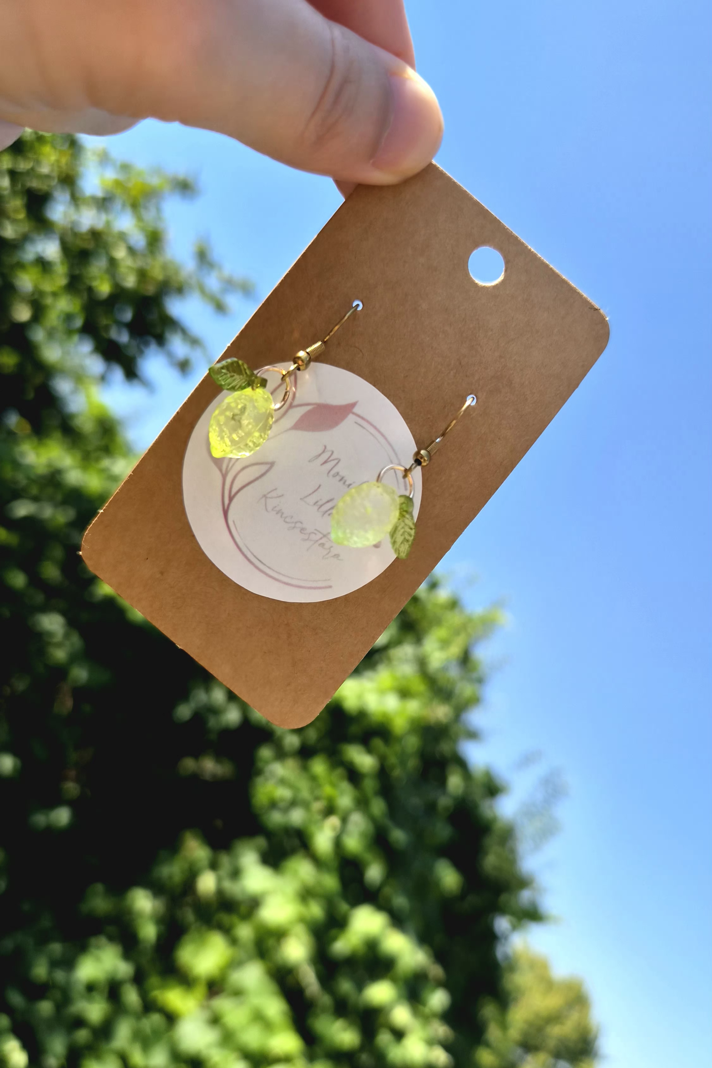 Lime fülbevalók